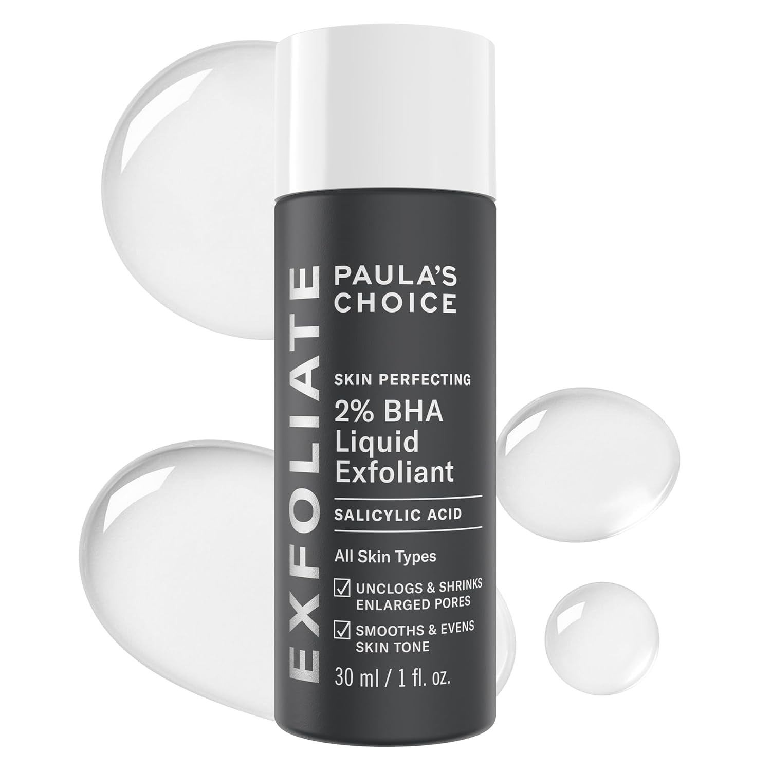 Paula'S Choice SKIN PERFECTING 2% BHA Liquid Salicylic Acid Exfoliant-Facial Exfoliant for Blackheads, Enlarged Pores, Wrinkles & Fine Lines